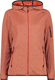 CMP Knit Tech Fleece Mesh Hoody Jacke campari/lighter (Damen)