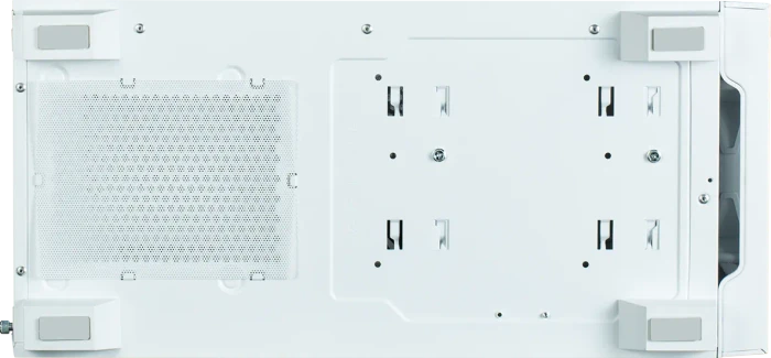 Zalman S5 Neo White, weiß, Glasfenster