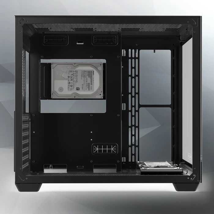 Raijintek Paean C7 TG4 Black, schwarz, Glasfenster