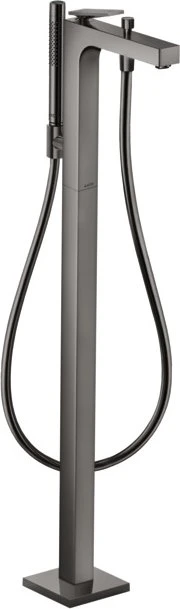 Hansgrohe Axor Citterio mit Hebelgriff und Rautenschliff polished black chrome