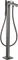 Hansgrohe Axor Citterio mit Hebelgriff und Rautenschliff polished black chrome Vorschaubild