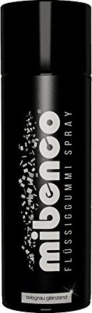 mibenco Flüssiggummi Spray telegrau glänzend 400ml