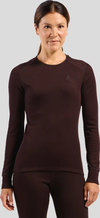 Odlo Active Warm Eco Funktionsshirt langarm fudge (Damen)