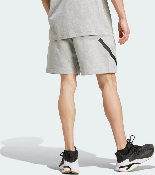 adidas Z.N.E. Trainingshose kurz medium grey heather (Herren)