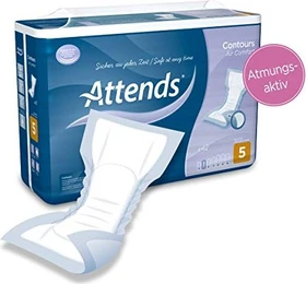 Attends Contours Air Comfort 5 Hygieneeinlage, 42 Stück
