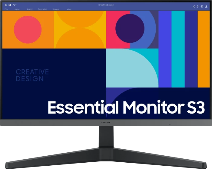 Samsung Essential Monitor S3 S33GC, 24"