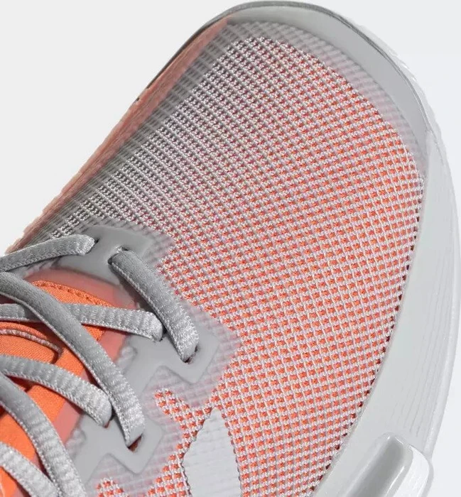 adidas Solematch Bounce Clay Court light solid grey/hi-res coral (Damen)