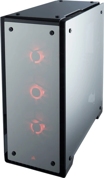 Corsair Crystal Series 570X RGB Mirror Black, schwarz, Glasfenster