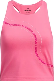 Under Armour Motion Branded Funktionsshirt ärmellos super pink/shaded fuchsia (Junior)