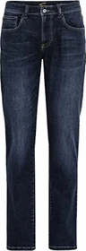 Camel Active Relaxed Fit 5-Pocket Jeans dark blue used (Herren)