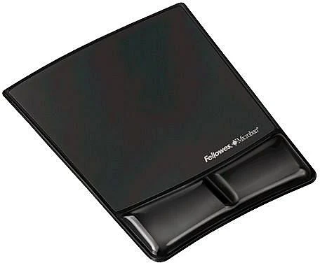 Fellowes Health-V Mauspad mit Handgelenkauflage schwarz