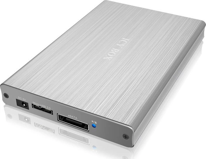RaidSonic Icy Box IB-231StU3S-G, USB 3.0 Micro-B, eSATA