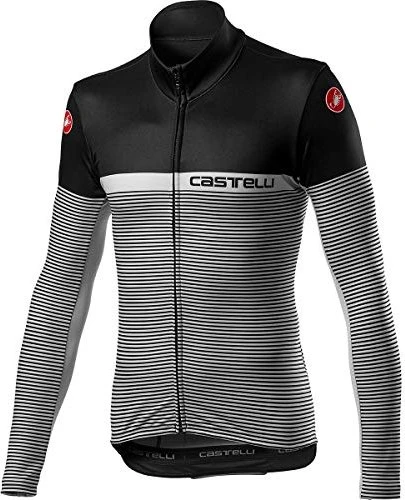 Castelli Marinaio Trikot langarm schwarz/silber/grau (Herren)