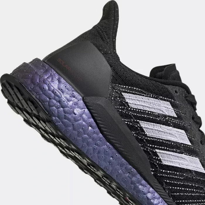 adidas Solar Boost 19 core black/purple tint/solar red (Damen)