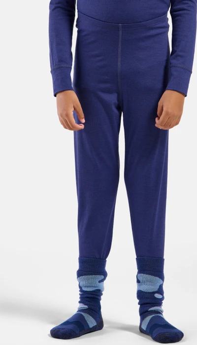 Odlo Active Warm Base Layer Hose lang skipper blue (Junior)