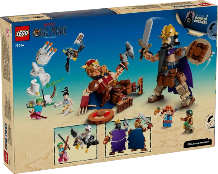LEGO One Piece - Dorry vs. Brogy - Giants of Little Garden