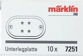 Märklin - Spur H0 Zubehör - Unterlegplatte 3mm