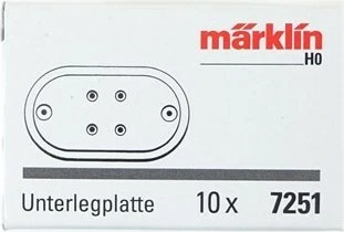 Märklin - Spur H0 Zubehör - Unterlegplatte 3mm