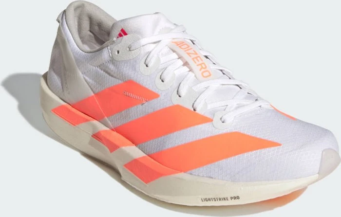 adidas Adizero Adios 9 cloud white/beam orange/lucid red (Damen)
