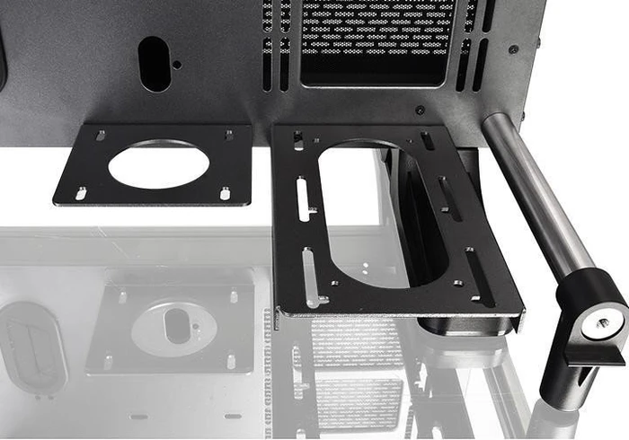 Thermaltake Core P5 TG Ti, grau, Glasfenster