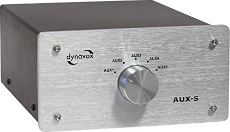 Dynavox AUX-S Eingangs-Erweiterung/Umschalter silber
