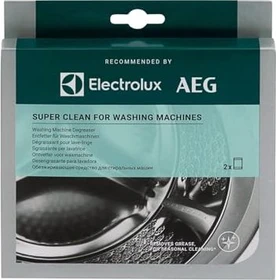 AEG Electrolux M2WCP051 Super-Clean Maschinenreiniger für Waschmaschinen, 2 Stück