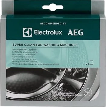 AEG Electrolux M2WCP051 Super-Clean Maschinenreiniger für Waschmaschinen, 2 Stück