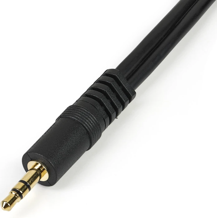 StarTech 3.5mm/2x 3.5mm Klinke Adapterkabel Splitter, 0.15m