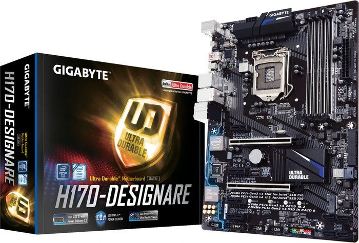 GIGABYTE GA-H170-Designare (Intel 1151)