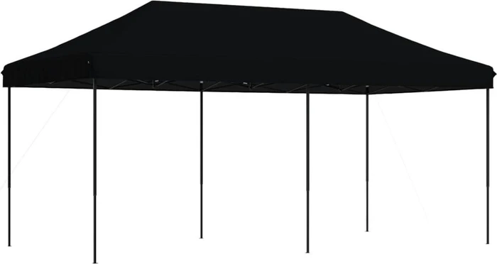 vidaXL Faltpavillon 580x292cm schwarz