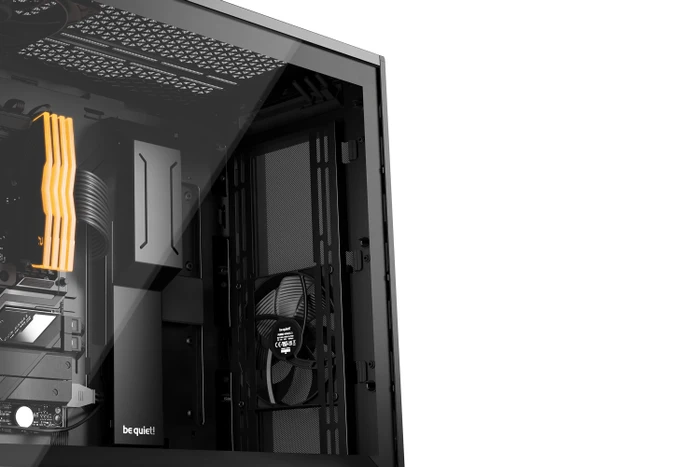 be quiet! Shadow Base 800 DX Black, Glasfenster, schallgedämmt
