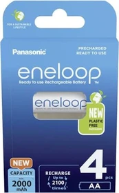 Panasonic eneloop (Gen 5) Mignon AA NiMH 2000mAh, 4er-Pack