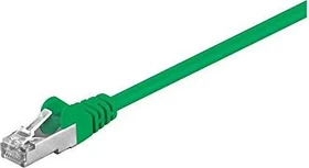 goobay Patchkabel, Cat5e, F/UTP, RJ-45/RJ-45, 3m, grün