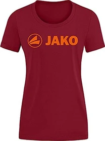 Jako Promo T-Shirt kurzarm wine red/neon orange (Damen)