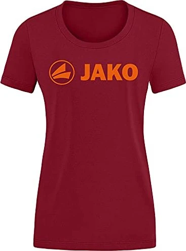 Jako Promo T-Shirt kurzarm wine red/neon orange (Damen)