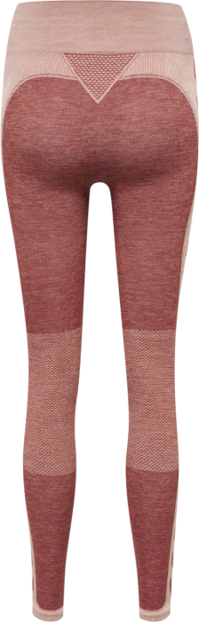 hummel CLEA Seamless Tight Hose lang withered rose (Damen)
