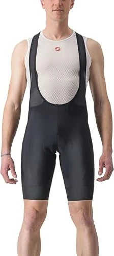 Castelli Entrata 2 Bibshort Fahrradhose kurz schwarz (Herren)