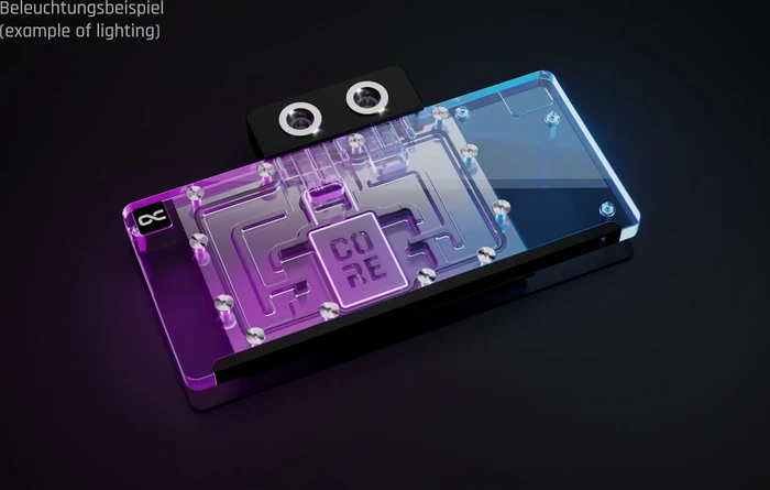 Alphacool Core RX 9070 XT Taichi mit Backplate