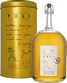 Poli Grappa Sarpa Oro di Poli 3l