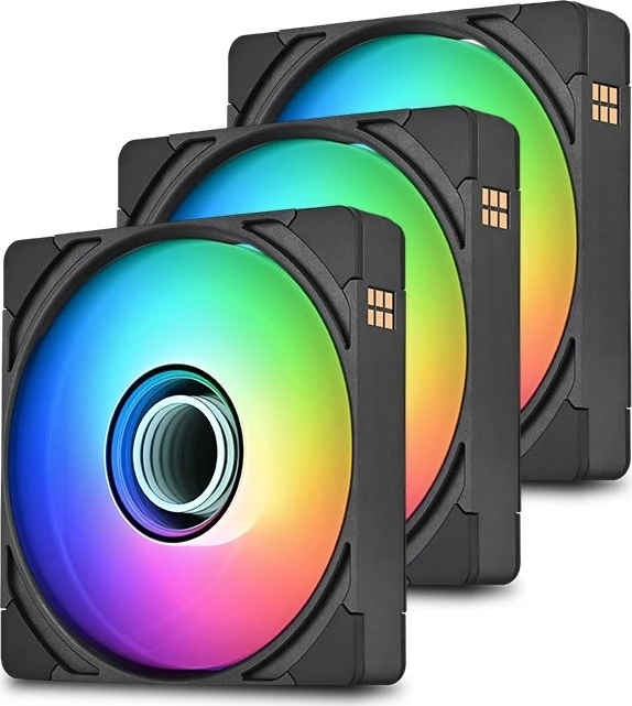 Thermaltake CT120 EX INFINITY ARGB Sync, schwarz, 124mm, 3er-Pack