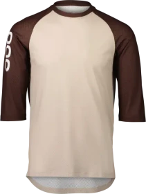 POC MTB Pure Trikot 3/4 light sandstone beige/axinite brown (Herren)