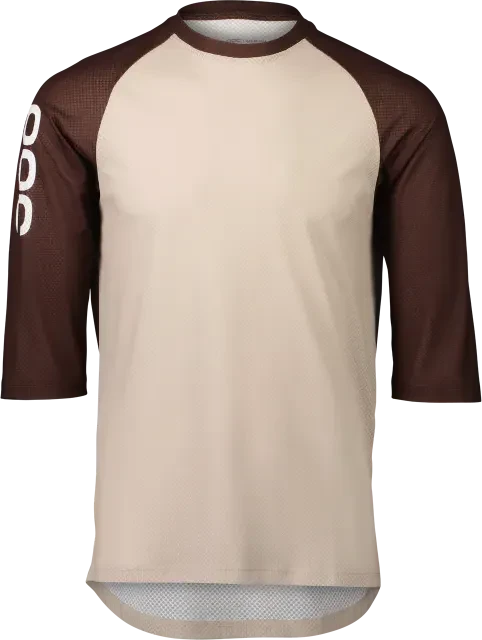 POC MTB Pure Trikot 3/4 light sandstone beige/axinite brown (Herren)