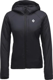 Black Diamond First Light Hybrid Hoody Funktionsjacke schwarz (Damen)