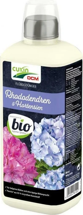 Cuxin DCM Flüssigdünger Rhododendren & Hortensien Bio, 800ml