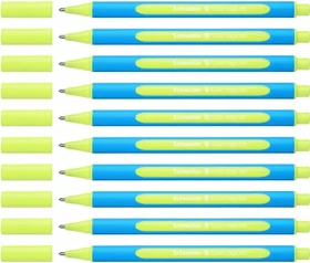 Schneider Slider Edge, XB Kugelschreiber gelb/blau, 10er-Pack