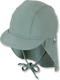 Sterntaler Bademütze mit Nackenschutz & UV-Schutz 50+ Mütze mattgrün (Junior)