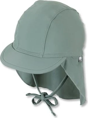 Sterntaler Bademütze mit Nackenschutz & UV-Schutz 50+ Mütze mattgrün (Junior)