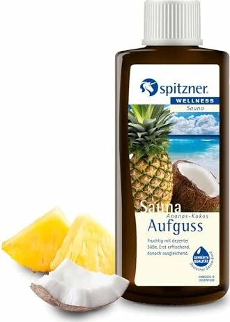 Spitzner Wellness Ananas-Kokos Saunaaufguss, 190ml