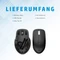 HP 435 Multi-Device Wireless Mouse schwarz, USB/Bluetooth Vorschaubild