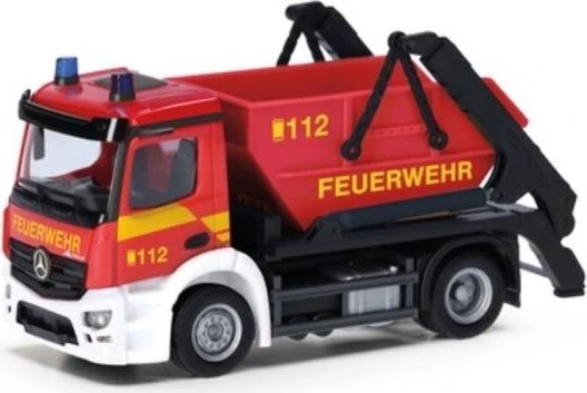 Herpa Mercedes-Benz Actros S Absetzkipper AK12 Feuerwehr